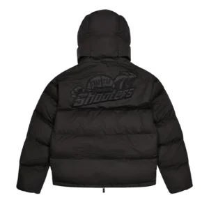 SHOOTERS HOODED PUFFER - BLACKOUT REFLECTIVE