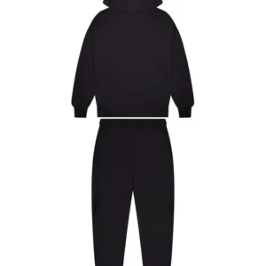 SHOOTERS ARCH PANEL HOODIE TRACKSUIT - BLACK-RED