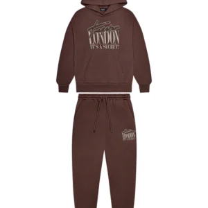TRAPSTAR LONDON TRACKSUIT - BROWN CRYSTAL